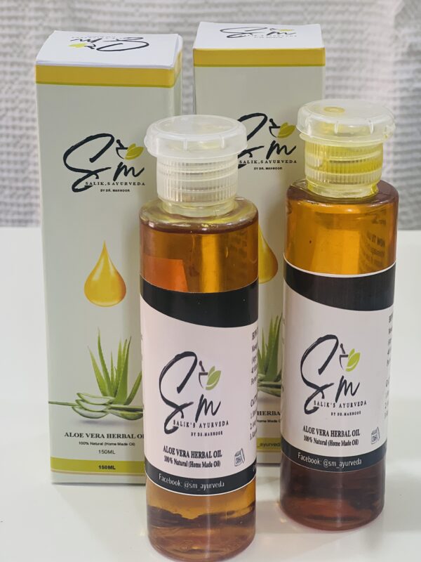 Aloe Vera Herbal Oil - Image 3
