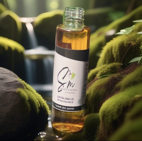 Aloe Vera Herbal Oil - Image 2